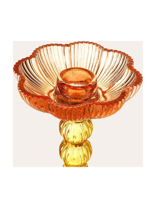 SteweHome Glass Candle Holder 10x10cm Various Colors