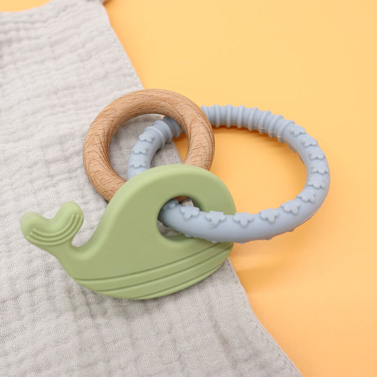 Baby Cloud Κλιπ Πιπίλας από Σιλικόνη Γκρι
