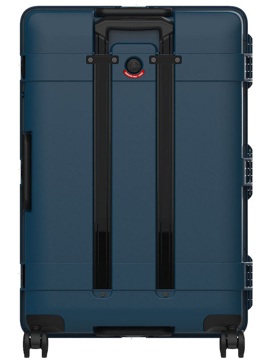 Peli Valiză Mare de Călătorie Dură Indigo cu 4 Roți Înălțime 76 cm