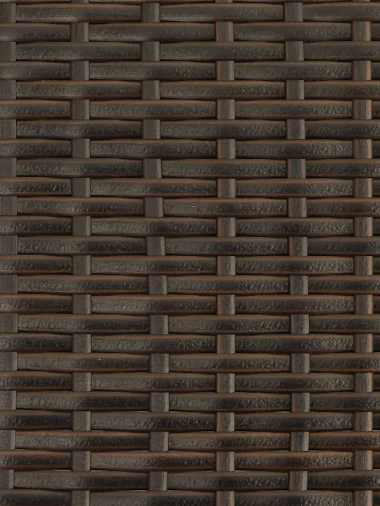 Gartenstühle Rattan Braune mit Kissen