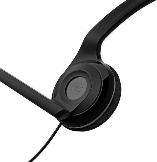 Epos PC 5 On-Ear Multimedia-Headset mit Mikrofon und 3,5 mm Klinke