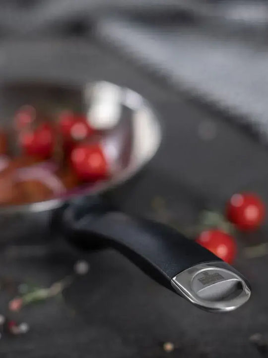 Kuhn Rikon Silver Star Stainless Steel Pan 24cm
