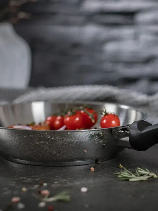 Kuhn Rikon Silver Star Stainless Steel Pan 24cm
