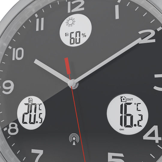 Mebus Funk Wall Clock
