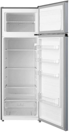 Heinner Ψυγείο Δίπορτο 235lt Υ159xΠ55xΒ55εκ. Ασημί HF-M235ESE++