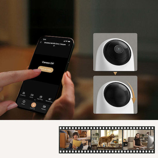 Dreame Navo Care 1 IP Камера за наблюдение Wi-Fi Full HD+ 4MP с Двупосочна Комуникация