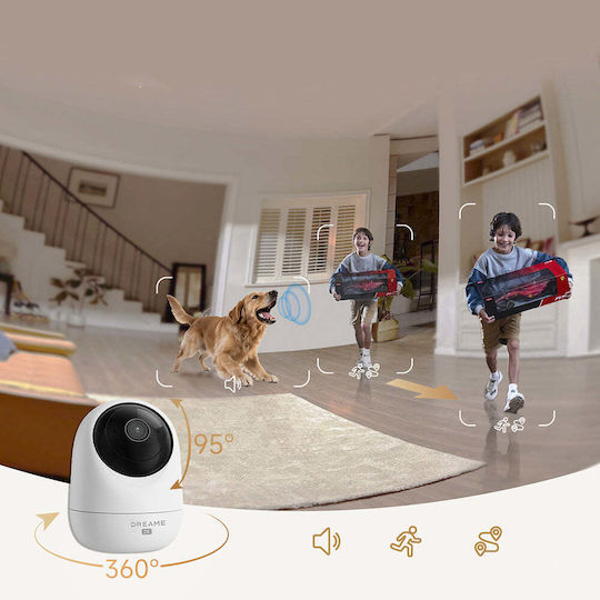 Dreame Navo Care 1 IP Камера за наблюдение Wi-Fi Full HD+ 4MP с Двупосочна Комуникация