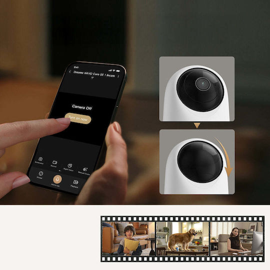 Dreame Navo Care SE 1 IP Камера за наблюдение Wi-Fi Full HD+ 3MP с Двупосочна Комуникация