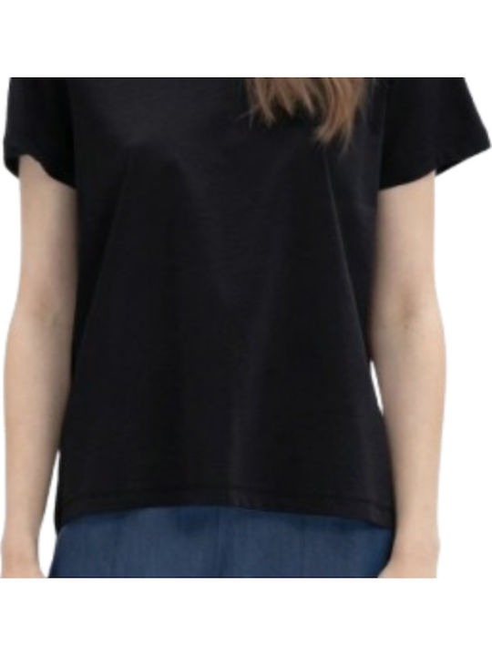 Women's Blouses  Black T-shirt