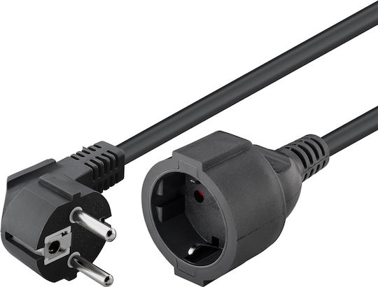 Goobay Extension Cable Cord 5m Black