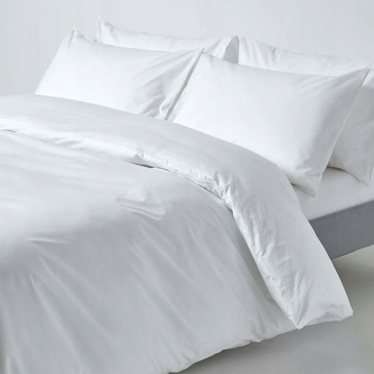 123Obrusy Cearceaf Pentru Pat De Hotel 100% Bumbac 160x200cm