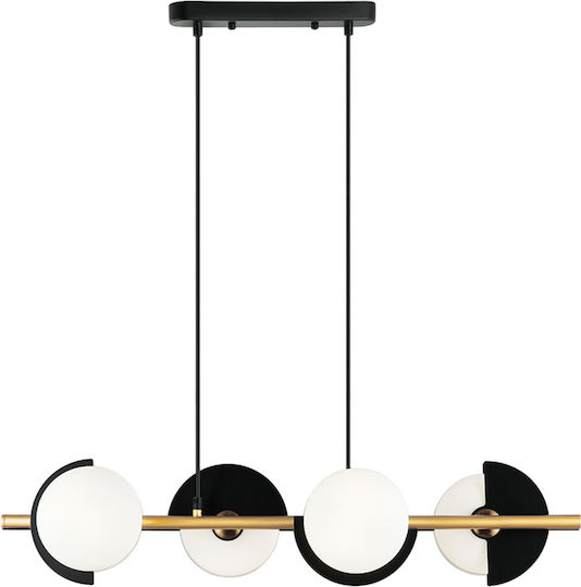 Viokef Modern Lamp Wall with Socket G9 Black 14x12cm