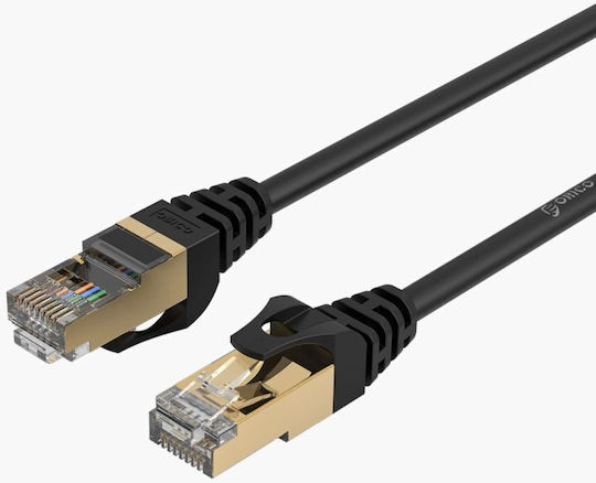 Orico Direct Attach Copper Cat.7 (10Gbps) Καλώδιο Δικτύου Ethernet εξωτερικού χώρου 2m Μαύρο
