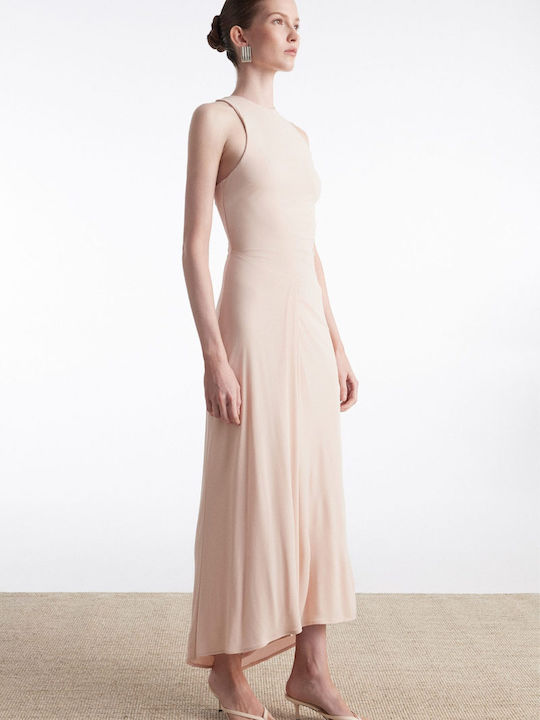 Summer Midi Dress Pink
