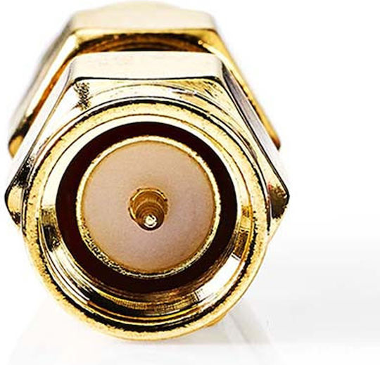 Nedis CSGB02941GD Μετατροπέας SMA male σε SMA male Χρυσό 2τμχ