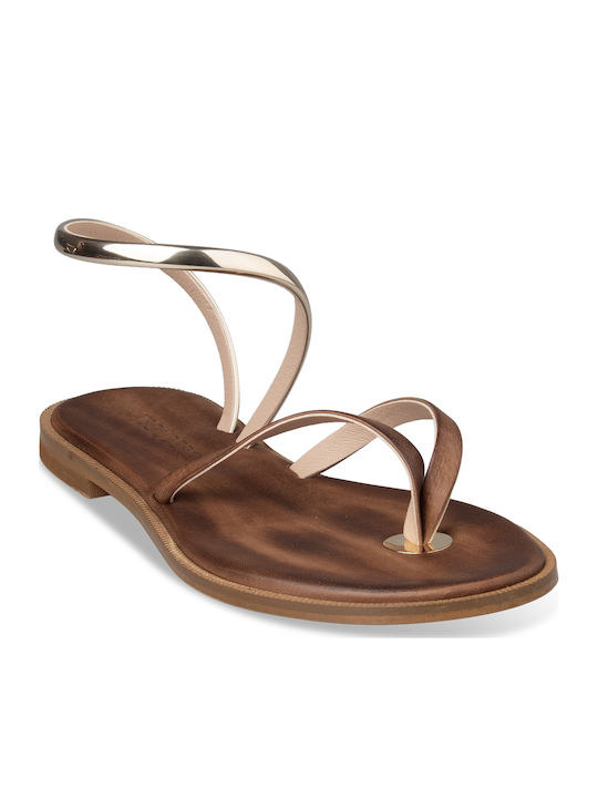 Women's Flat Sandals Brown