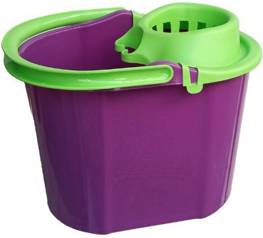 Nektarplast Κουβάς με Στίφτη Πλαστικός Χωρητικότητας 18lt Μωβ
