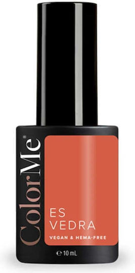 Ojă Pentru Unghii Cu Gel Vegan Fără Hema Nuanta Es Vedra Colorme Cosmetics 10 Ml