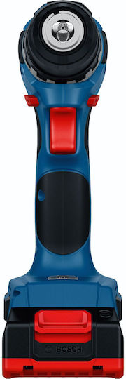 Bosch GSDML MASCH8V52 Δραπανοκατσάβιδο Μπαταρίας Brushless 18V 1x2Ah & 1x4Ah