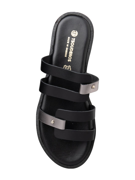 Women's Flat Sandals Black
