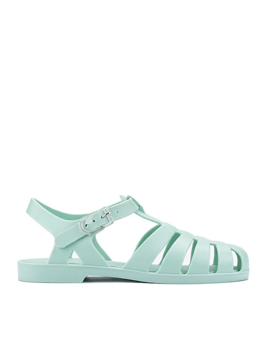 Biarritz Women's Flat Sandals Green