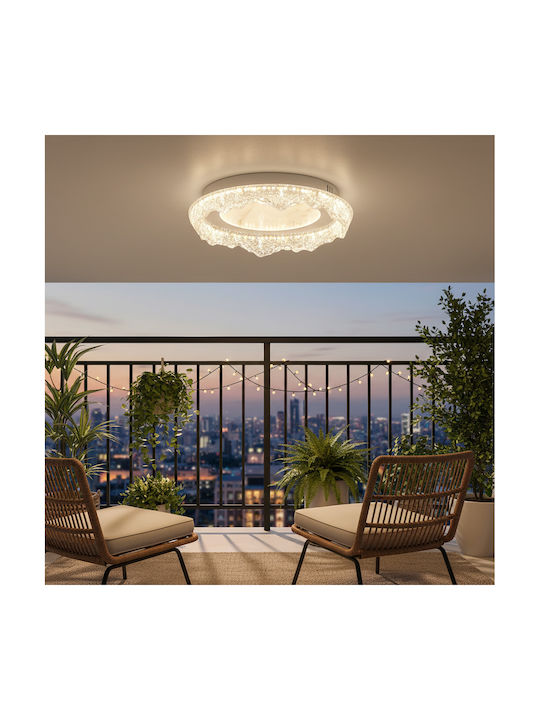 Alista Home Plafonieră de Tavan Albă cu LED Integrat