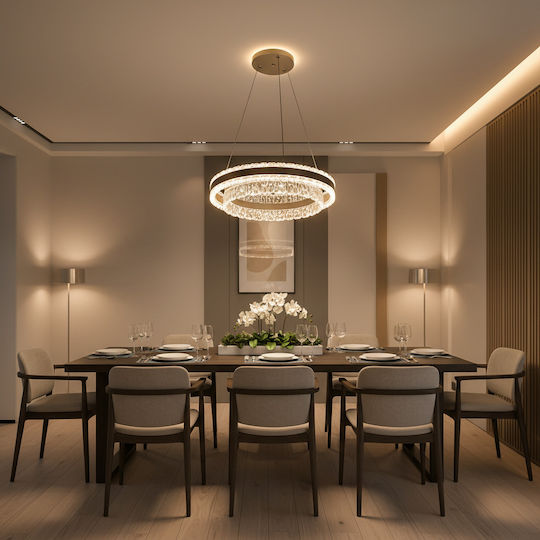 Alista Home Lumini Suspendate Negru LED Cu Lumină Alb Natural