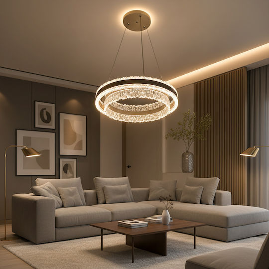 Alista Home Lumini Suspendate Negru LED Cu Lumină Alb Natural