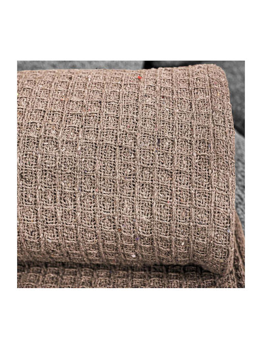 Fylliana Chufran Armchair Throw 150x220cm Beige