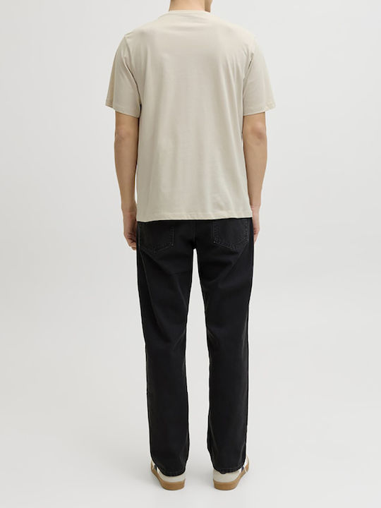 JJ Rebel T-Shirt Moonbeam Beige