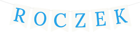 Birthday Banner Blue 1 Set