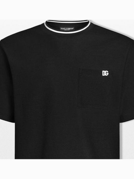 T-shirt Μαύρο