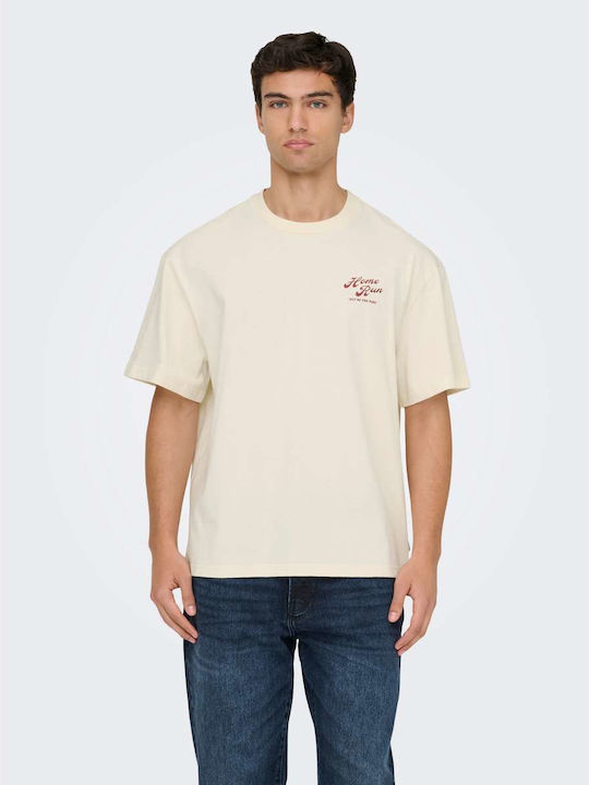 Athletic T-shirt Whisper White