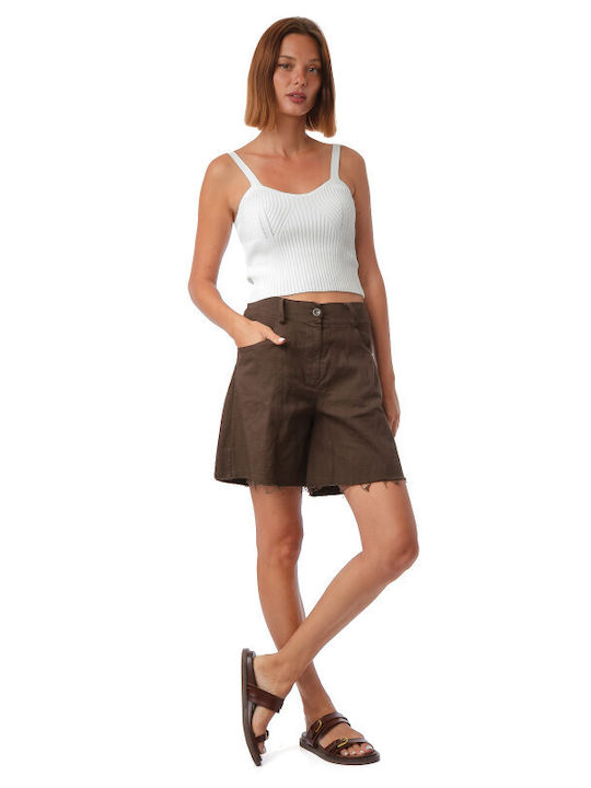 Women's Brown Bermuda