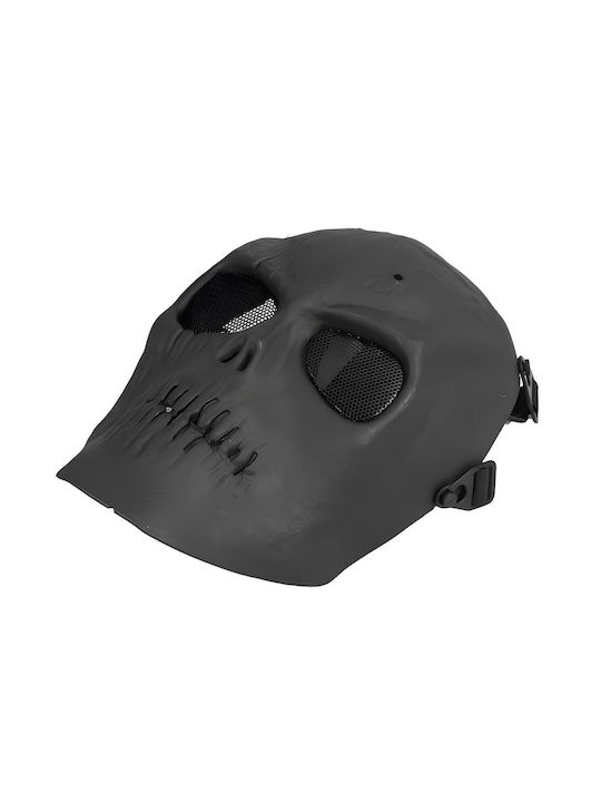 Mască-cască Neagră Resteq Airsoft Motociclete Halloween