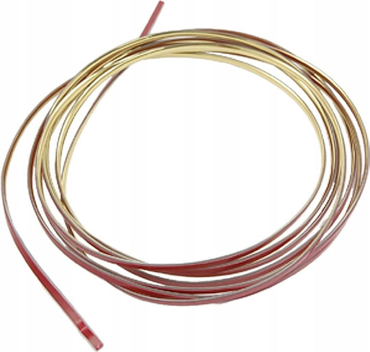 Chrome Elastische Streifen Gold Tape 9 Mm