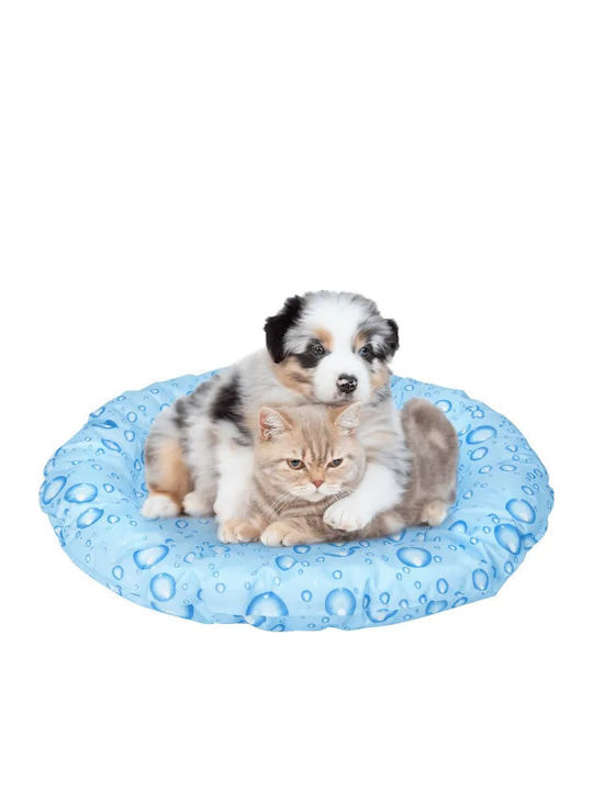 Nobleza Saltea Rotundă Pentru Câini Albastră 43x43cm