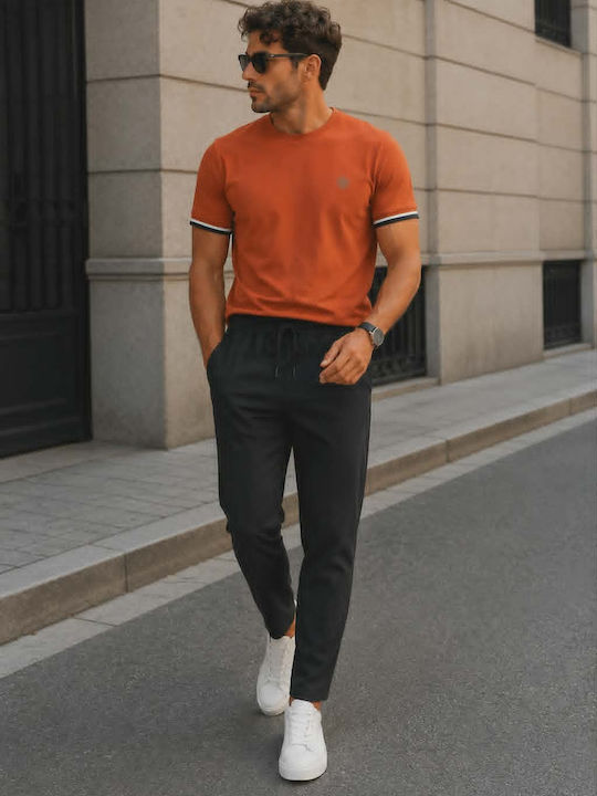 Παντελόνι Chino σε Slim Εφαρμογή Μαύρο