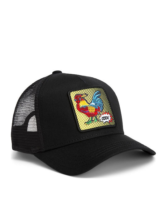 Jockey Popart Rooster Cocoș Negru Goorin Bros