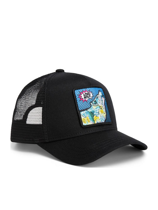 Jockey Popart Lone Wolf Black Wolf Goorin Bros