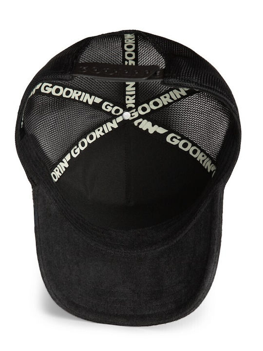 Καπέλο Jockey Terry Cloth Cat Γάτα Μαύρη Goorin Bros