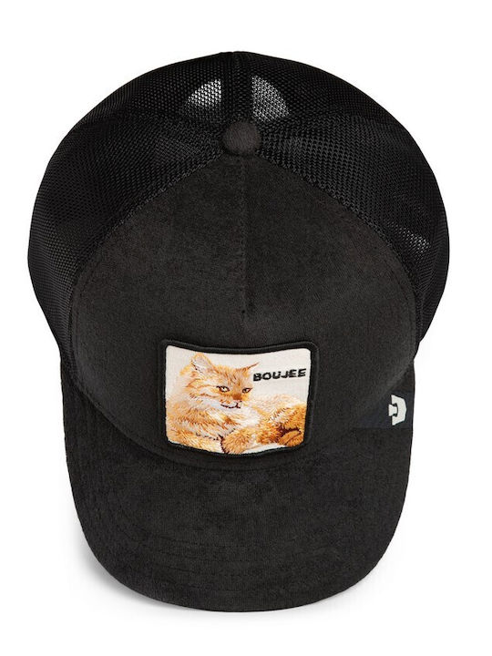 Καπέλο Jockey Terry Cloth Cat Γάτα Μαύρη Goorin Bros