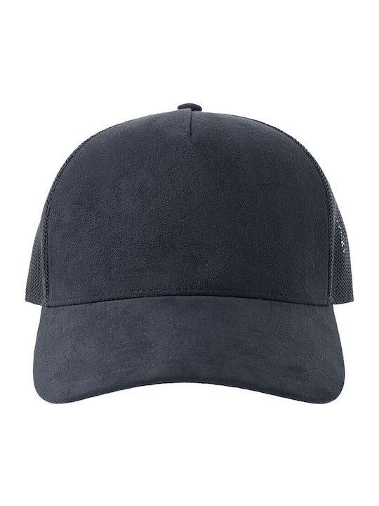 Hat Atlantis S-rapper Suede Trucker Mesh & Suede Texture Recycled Polyester Navy