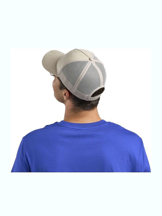 Hat Atlantis S-rapper Suede Trucker Mesh & Suede Texture Recycled Polyester Stone