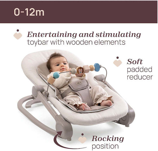 Chicco Baby Bouncer Magia Vanilla for Child up to 18kg