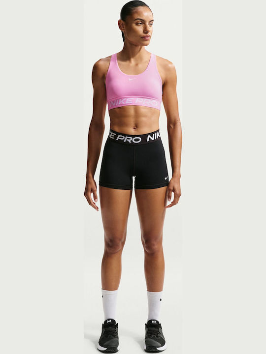 Dri-Fit Pro Дамско Спортно Бюстие Pink Rise с Подплата