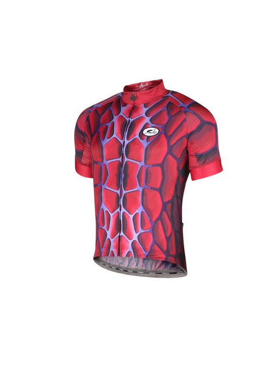 Tricou De Ciclism Pentru Bărbați Cu Mâneci Scurte Negru