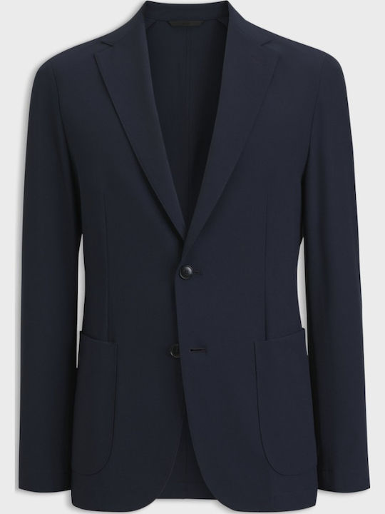 Men’s Suit Jacket Dark Blue
