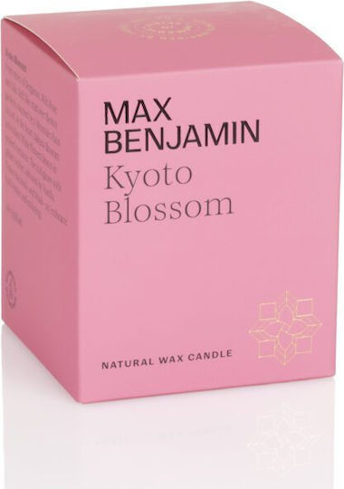 Max Benjamin Aromatisches Soja-Kerze im Gefäß mit Duft Kyoto 210g
