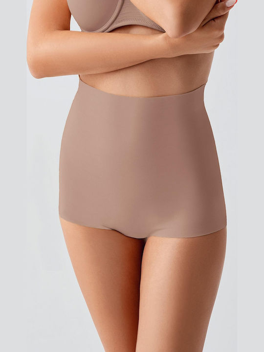 New Bra Lingerie Slip Σύσφιξης Χωρίς Ραφές Καπουτσίνο